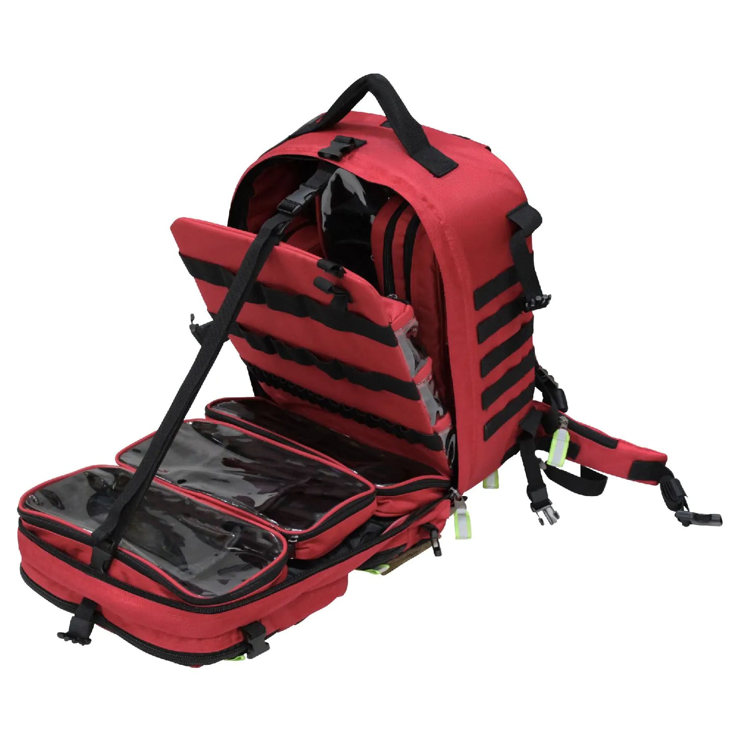 Kemp USA Premium Rescue & Tactical EMS Bag, Red