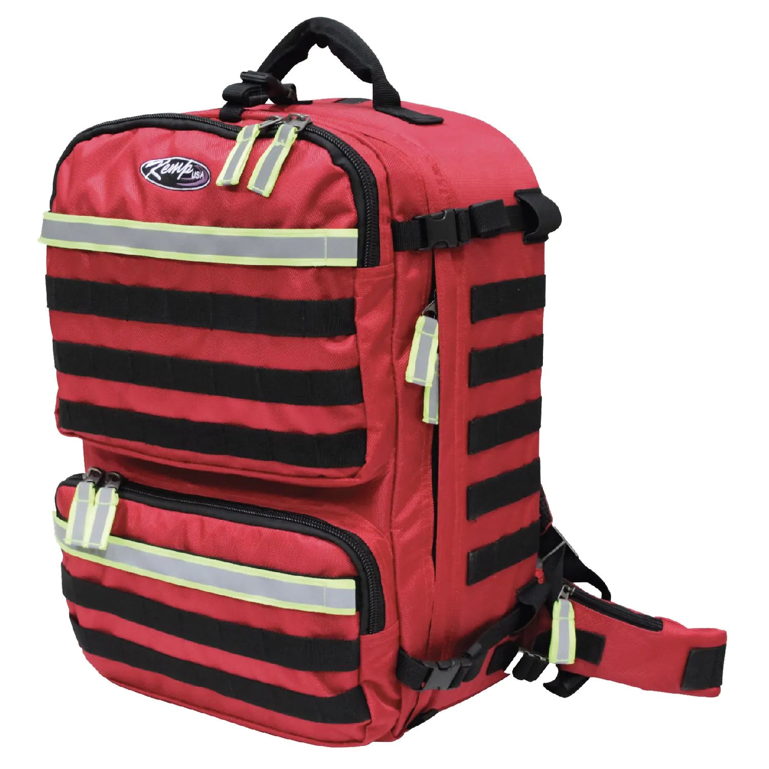 Kemp USA Premium Rescue & Tactical EMS Bag, Red