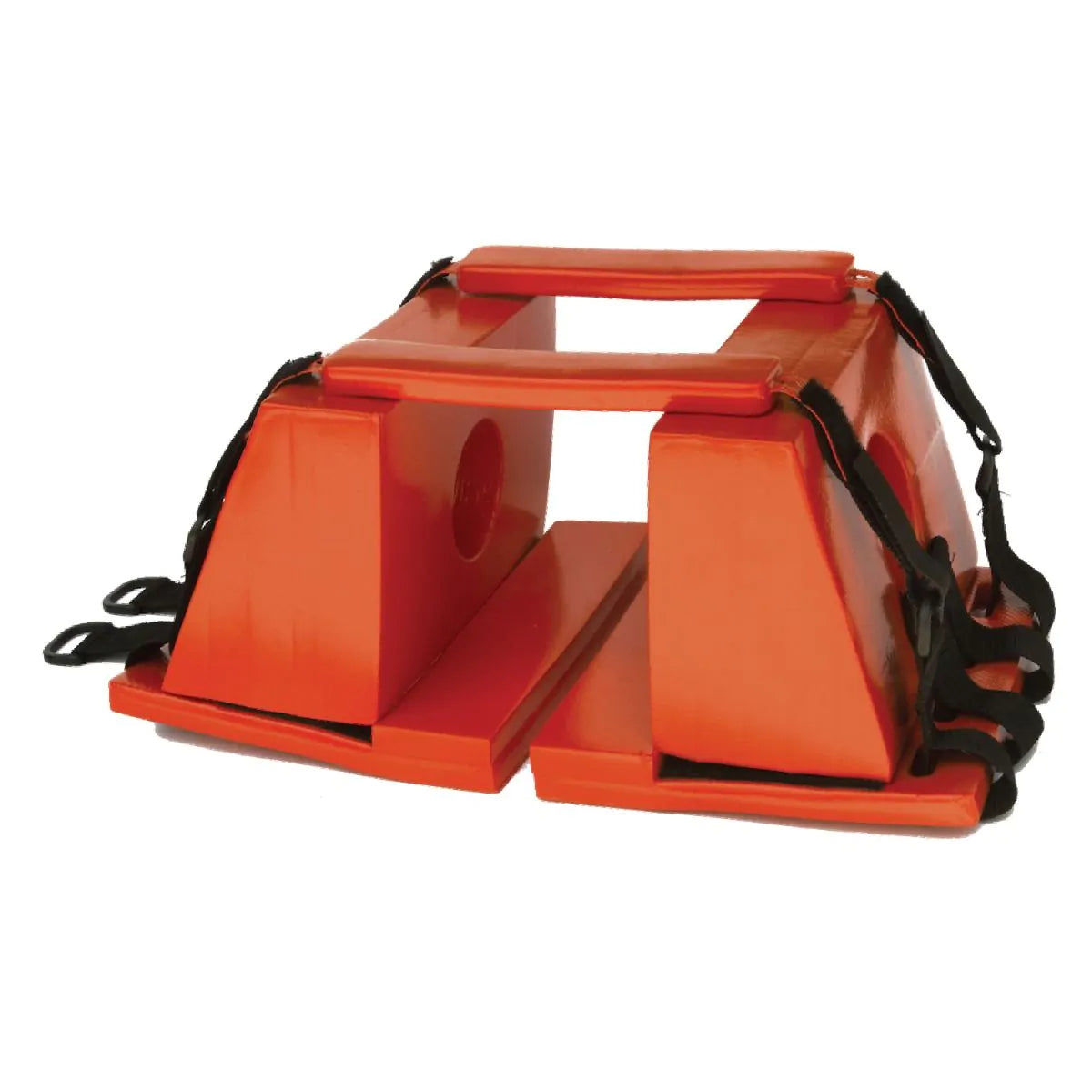 Kemp USA Scoop Stretcher Head Immobilizer, Orange