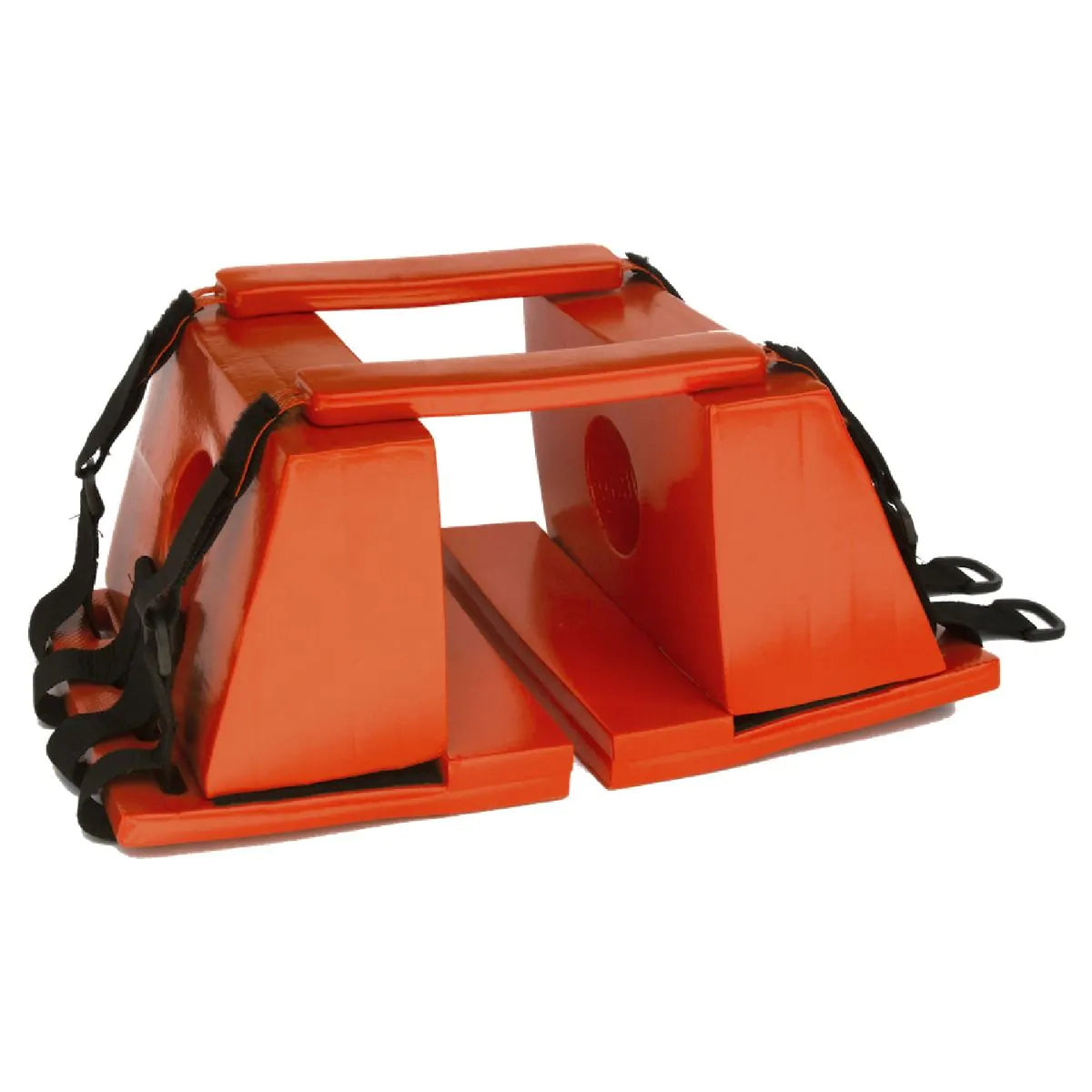 Kemp USA Scoop Stretcher Head Immobilizer, Orange