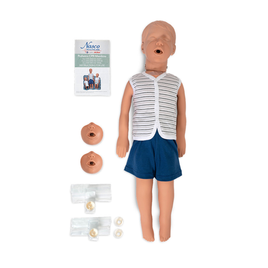  Nasco Healthcare-Kyle 3-Year-Old CPR Manikin with Carry Bag-MedTech-2