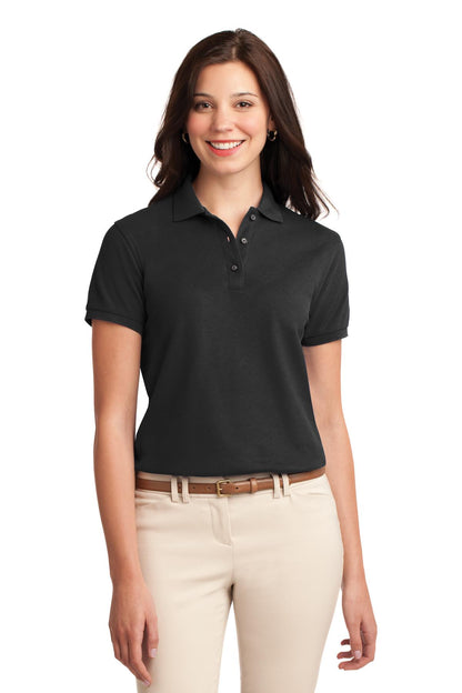 Port Authority- Port Authority® Women's Silk Touch™ Polo. L500 1/2-Medtech- 2