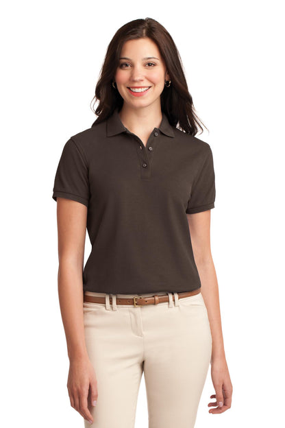 Port Authority- Port Authority® Women's Silk Touch™ Polo. L500 1/2-Medtech- 7