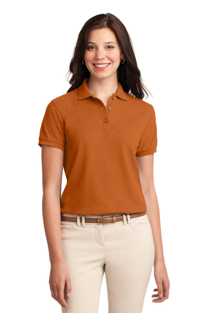 Port Authority- Port Authority® Women's Silk Touch™ Polo. L500 2/2-Medtech- 5