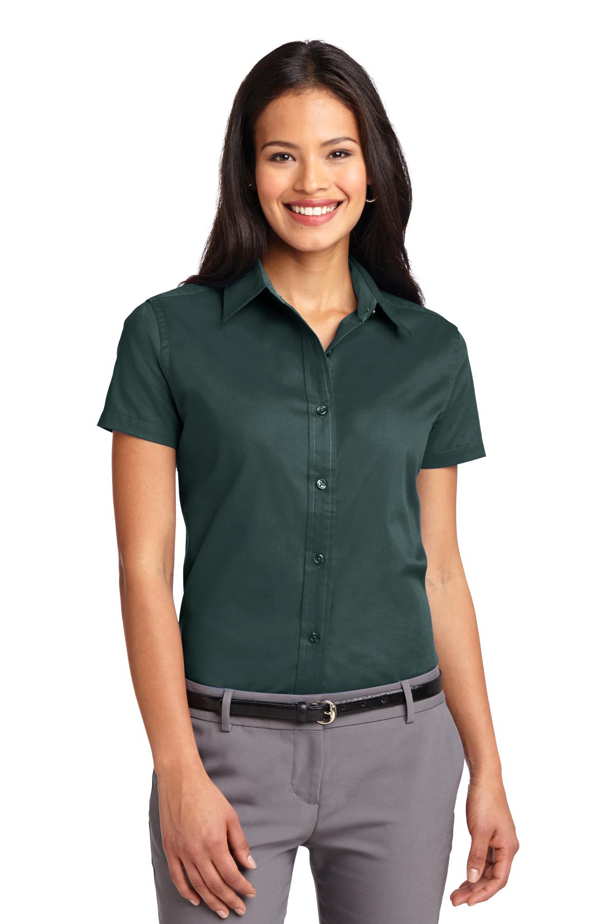 Port Authority- Port Authority® Women's Short Sleeve Easy Care Shirt. L508-Medtech- 4