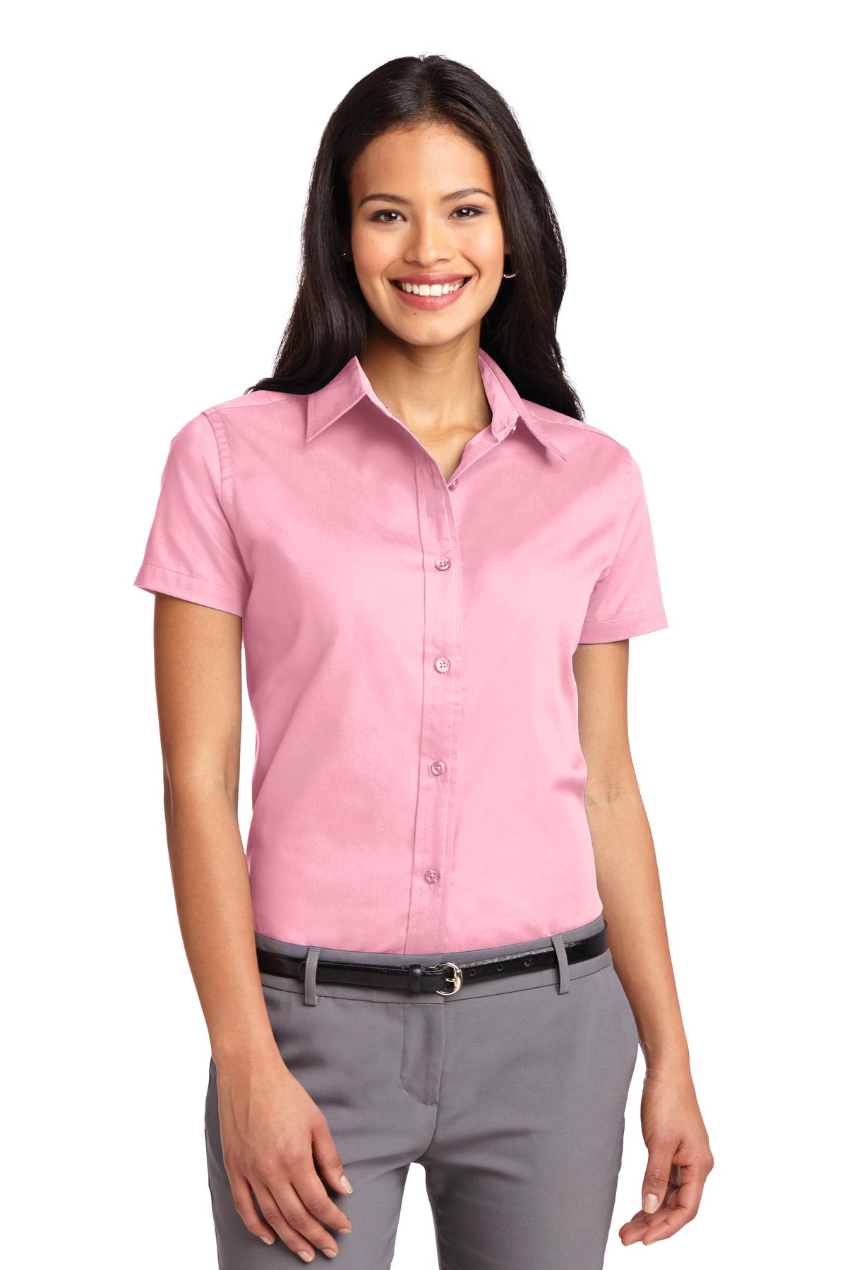 Port Authority- Port Authority® Women's Short Sleeve Easy Care Shirt. L508-Medtech- 6