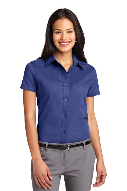 Port Authority- Port Authority® Women's Short Sleeve Easy Care Shirt. L508-Medtech- 8