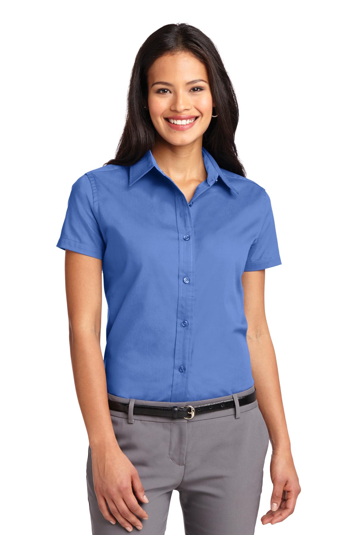 Port Authority- Port Authority® Women's Short Sleeve Easy Care Shirt. L508-Medtech- 18