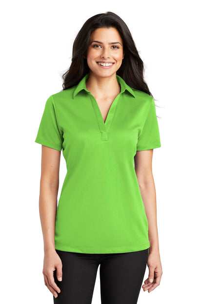 Port Authority- Port Authority® Women's Silk Touch™ Performance Polo. L540-Medtech- 6