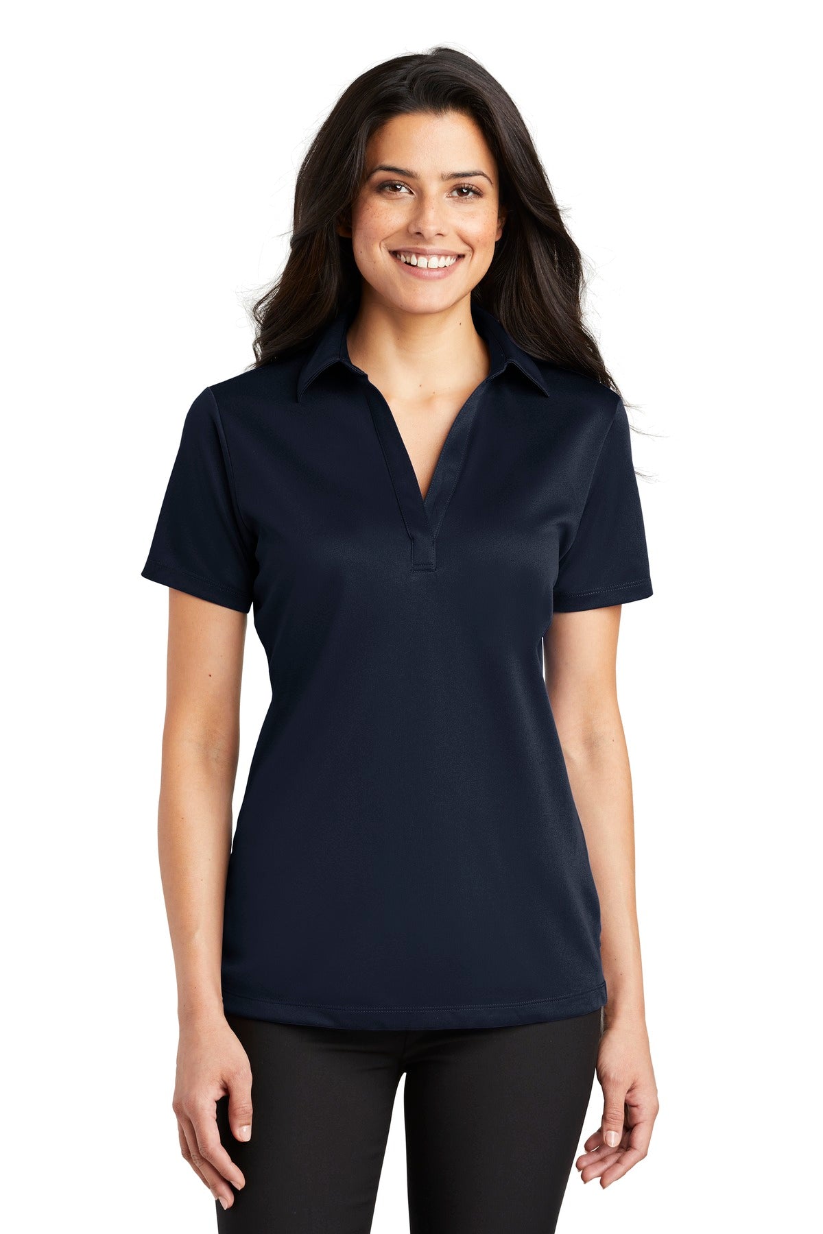 Port Authority- Port Authority® Women's Silk Touch™ Performance Polo. L540-Medtech- 8