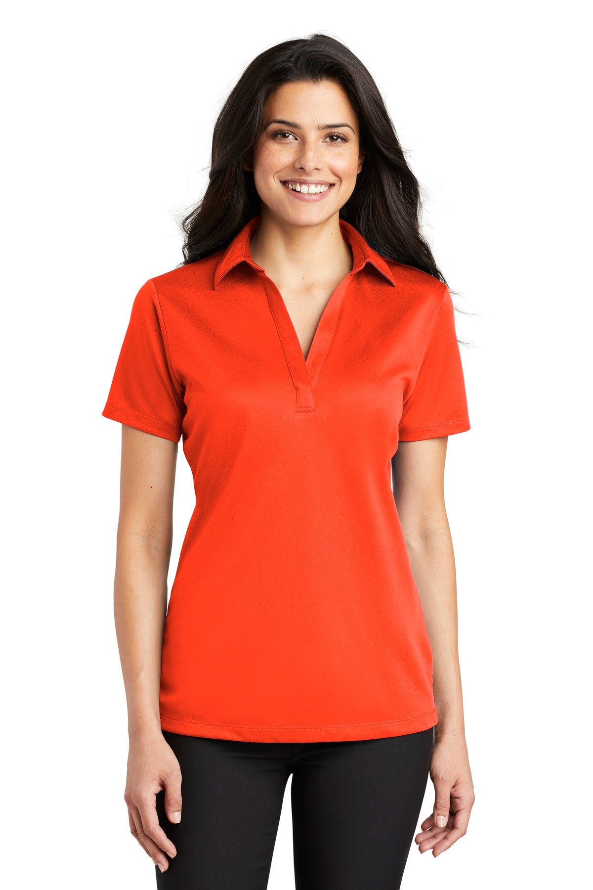 Port Authority- Port Authority® Women's Silk Touch™ Performance Polo. L540-Medtech- 9