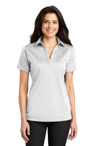 Port Authority- Port Authority® Women's Silk Touch™ Performance Polo. L540-Medtech- 16