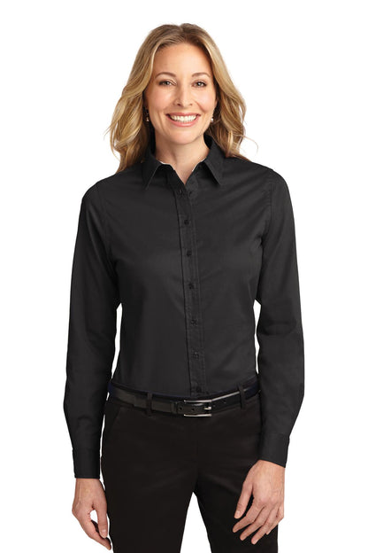 Port Authority- Port Authority® Women's Long Sleeve Easy Care Shirt. L608-Medtech- 1