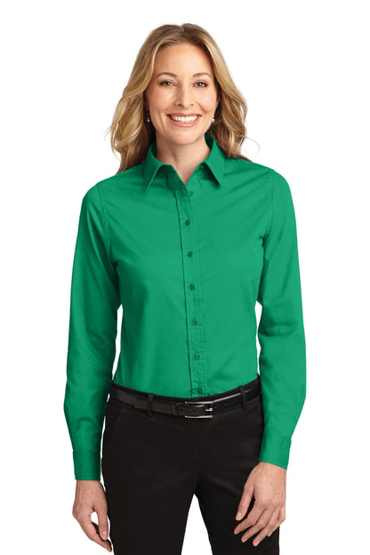 Port Authority- Port Authority® Women's Long Sleeve Easy Care Shirt. L608-Medtech- 5