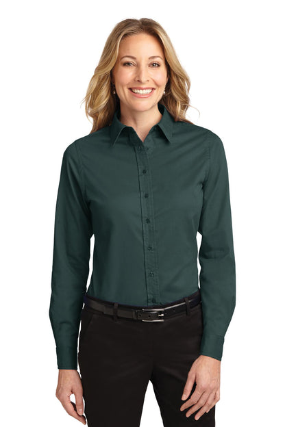 Port Authority- Port Authority® Women's Long Sleeve Easy Care Shirt. L608-Medtech- 6