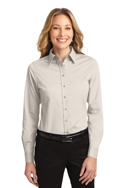 Port Authority- Port Authority® Women's Long Sleeve Easy Care Shirt. L608-Medtech- 9