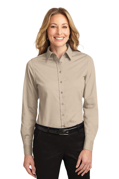 Port Authority- Port Authority® Women's Long Sleeve Easy Care Shirt. L608-Medtech- 17