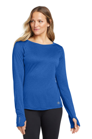 OGIO- OGIO® Women's Long Sleeve Pulse Crew. LOE321-Medtech- 2