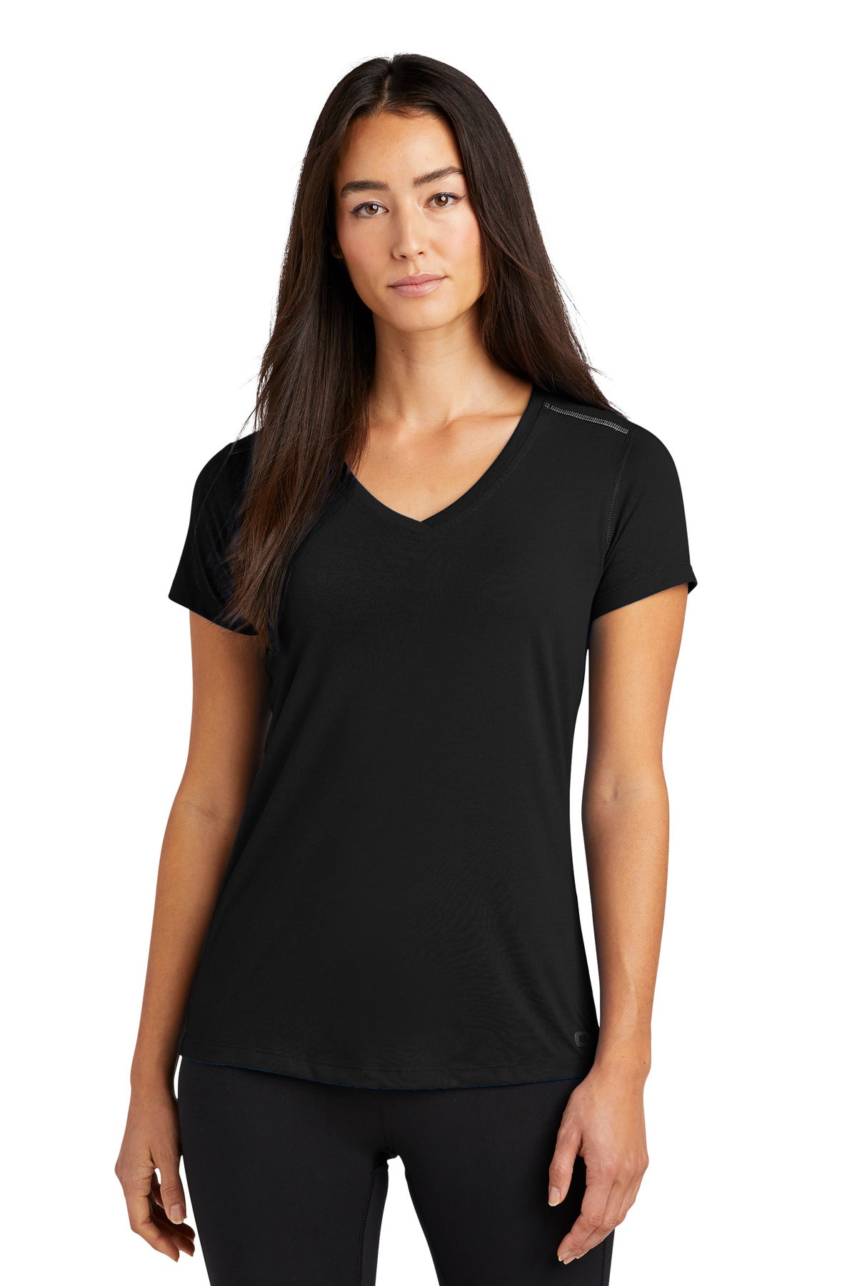 OGIO- OGIO ® Women's Peak V-Neck Tee. LOE337-Medtech- 1