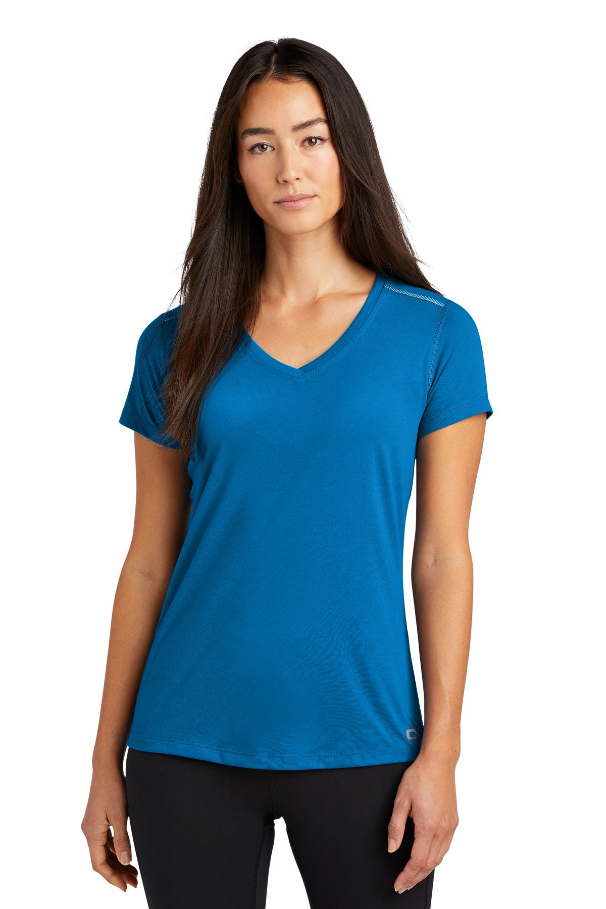 OGIO- OGIO ® Women's Peak V-Neck Tee. LOE337-Medtech- 2