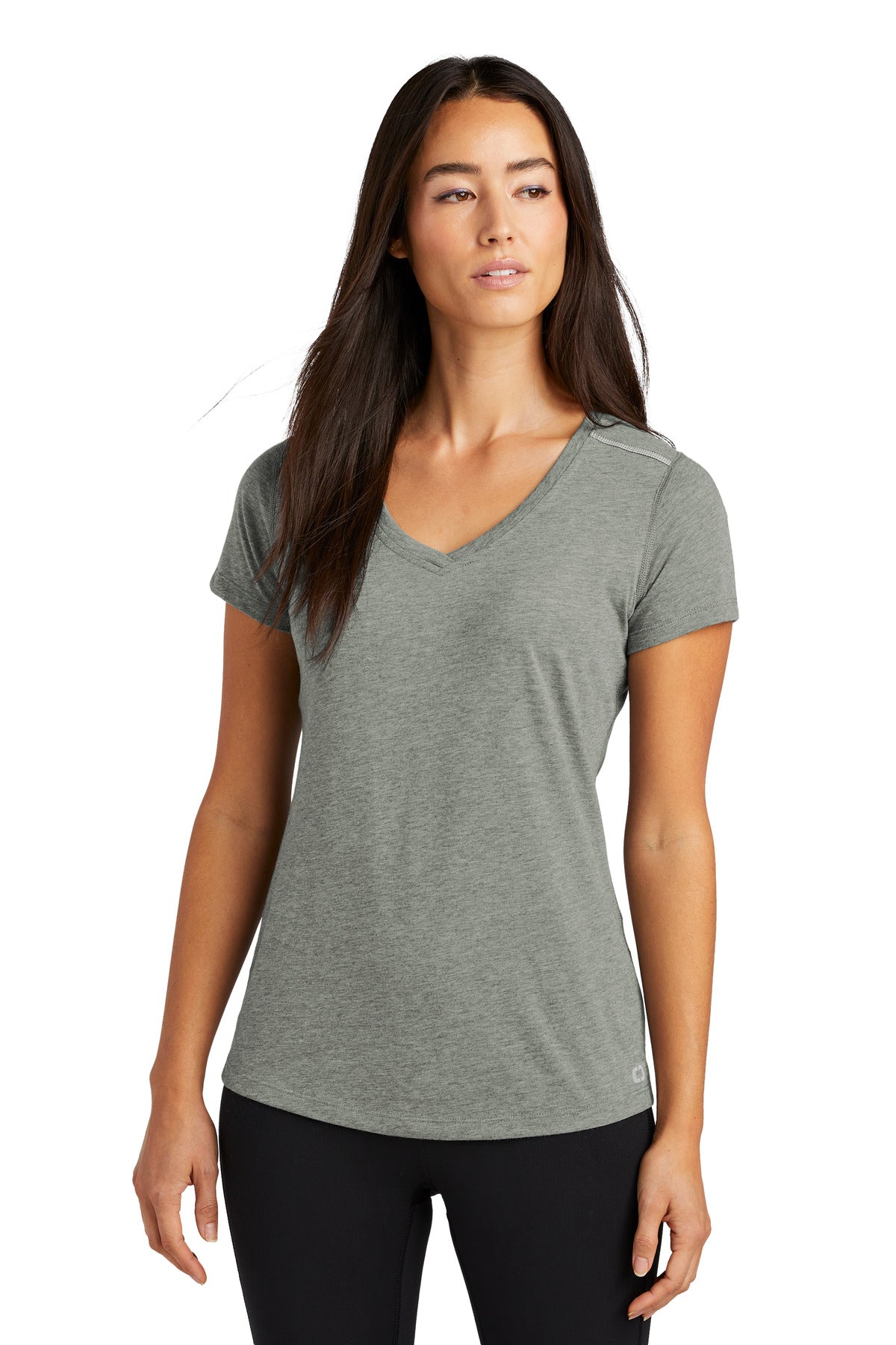 OGIO- OGIO ® Women's Peak V-Neck Tee. LOE337-Medtech- 3