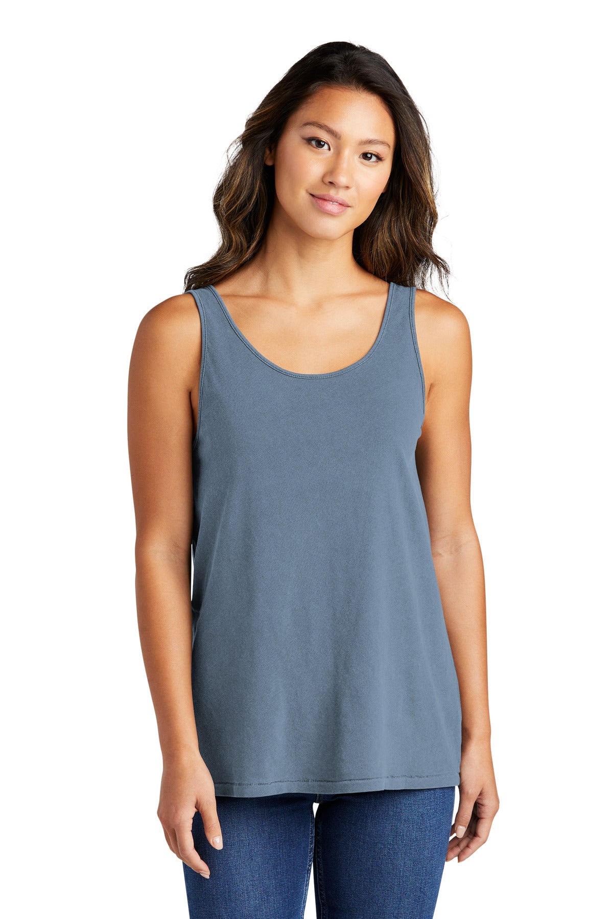 Port & Company- Port & Company® Women's Beach Wash® Garment-Dyed Tank LPC099TT-Medtech- 2