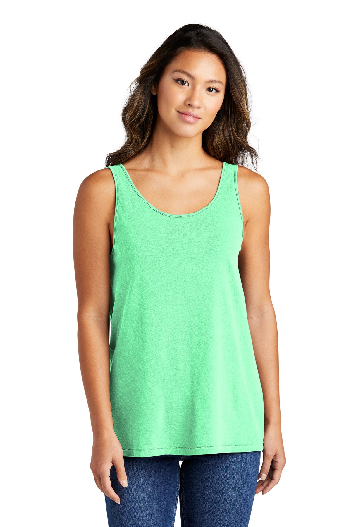 Port & Company- Port & Company® Women's Beach Wash® Garment-Dyed Tank LPC099TT-Medtech- 3