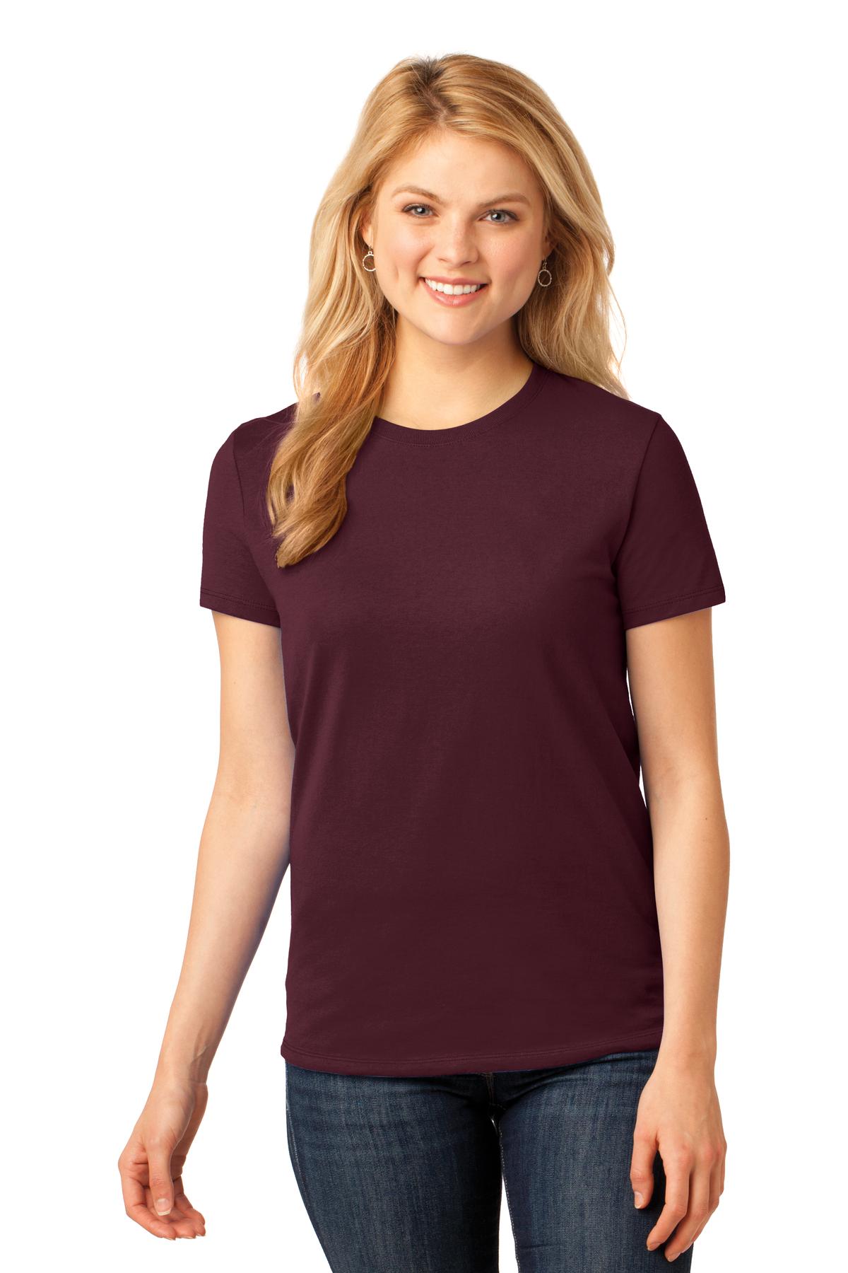 Port & Company- Port & Company® Women's Core Cotton Tee. LPC54-Medtech- 4