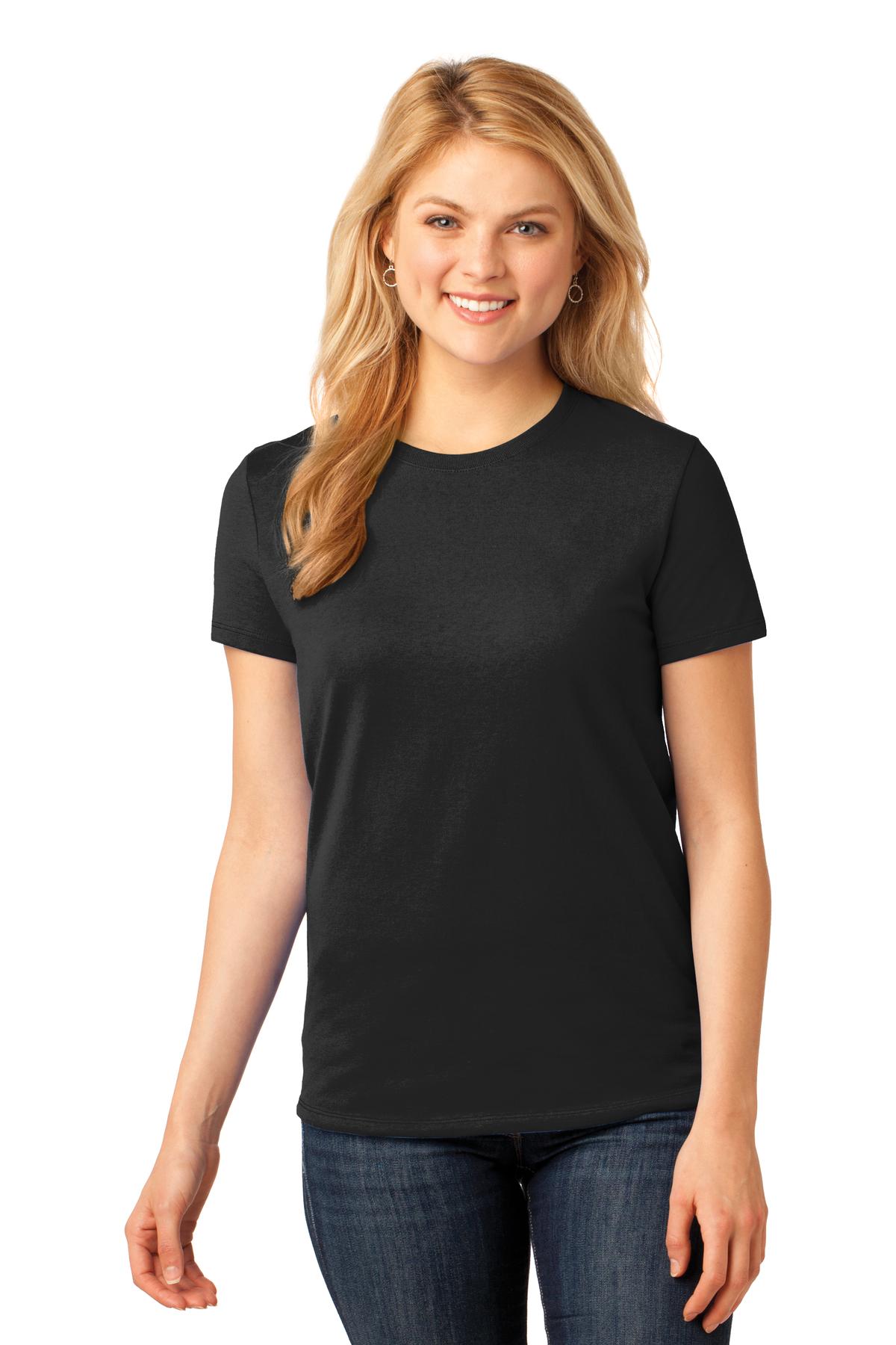 Port & Company- Port & Company® Women's Core Cotton Tee. LPC54-Medtech- 8