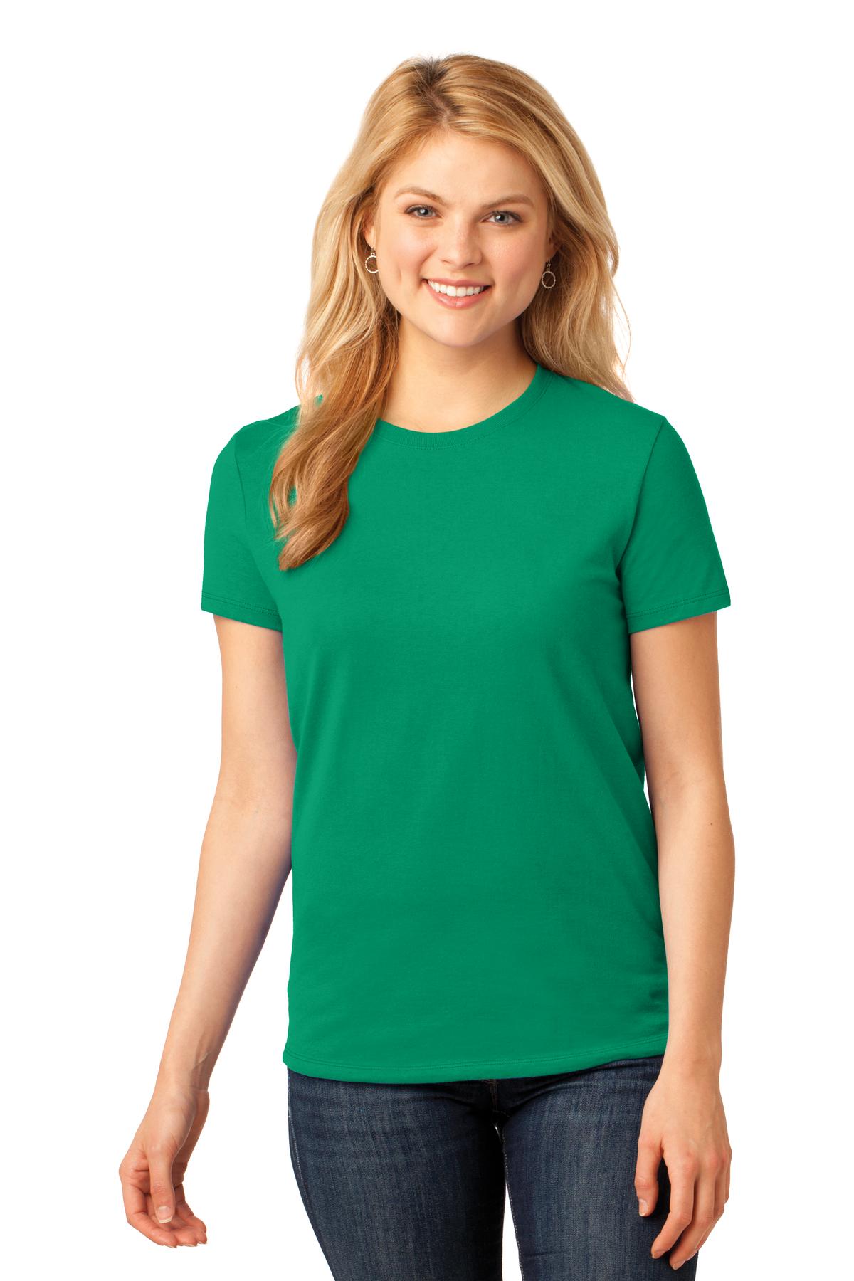 Port & Company- Port & Company® Women's Core Cotton Tee. LPC54-Medtech- 9