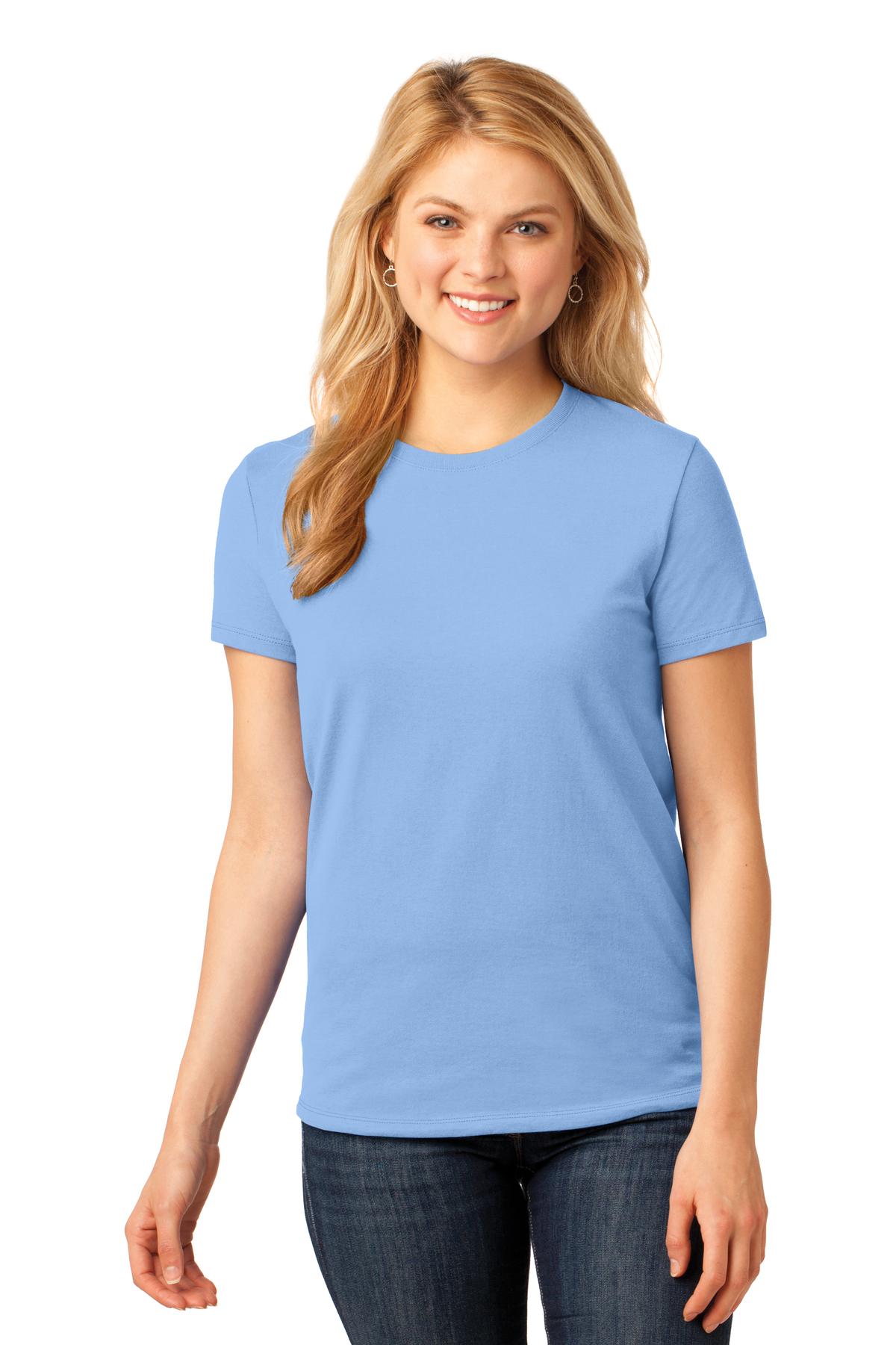 Port & Company- Port & Company® Women's Core Cotton Tee. LPC54-Medtech- 10