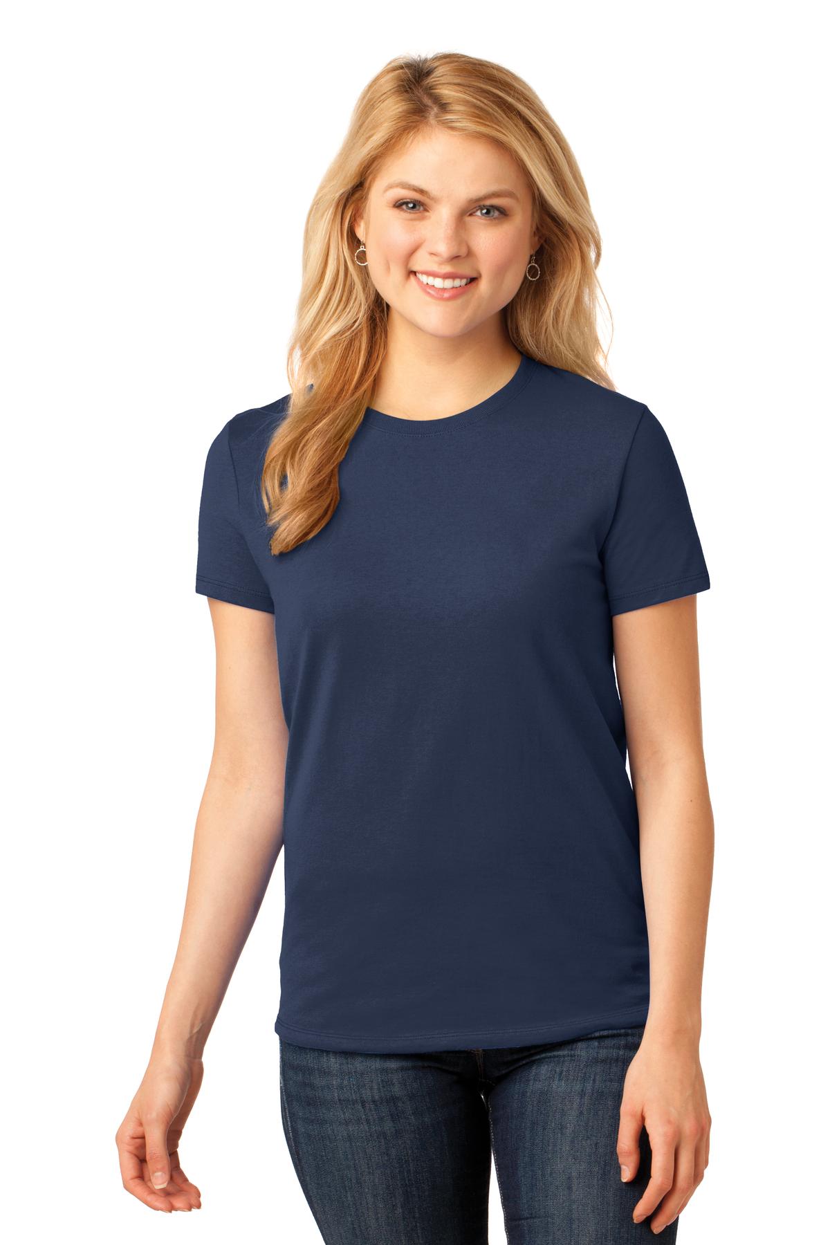 Port & Company- Port & Company® Women's Core Cotton Tee. LPC54-Medtech- 11