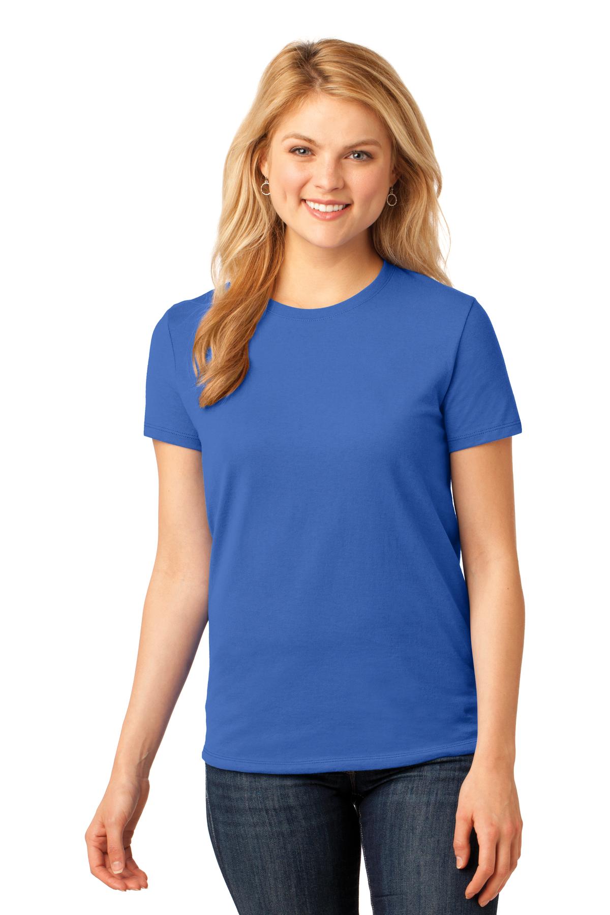 Port & Company- Port & Company® Women's Core Cotton Tee. LPC54-Medtech- 15