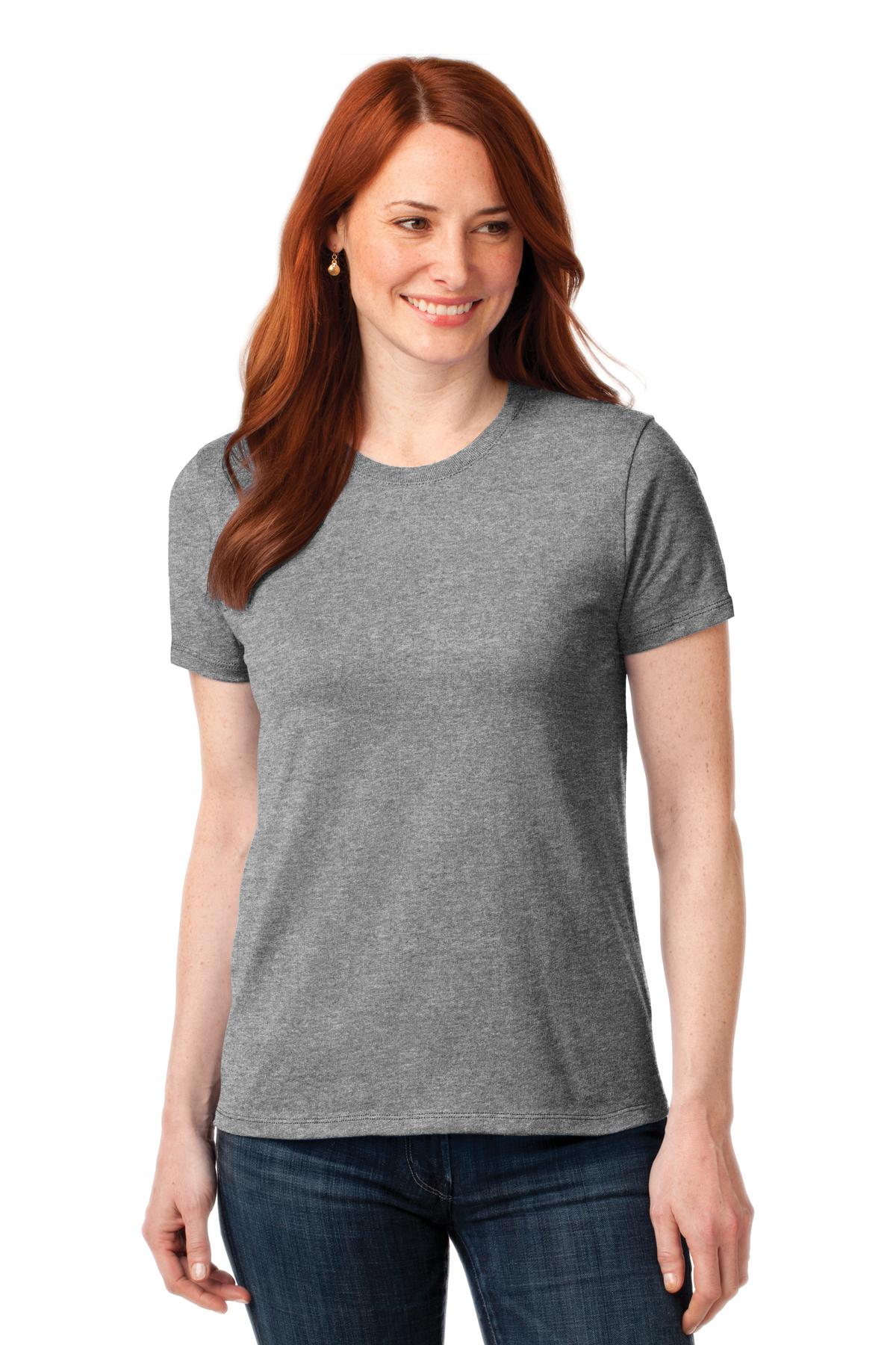 Port & Company- Port & Company® Women's Core Blend Tee. LPC55-Medtech- 1