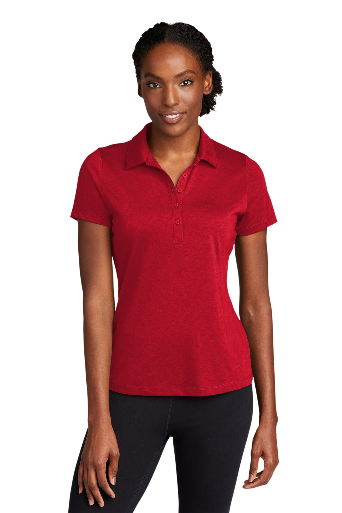 Sport-Tek- Sport-Tek® Women's PosiCharge® Strive Polo. LST530-Medtech- 3