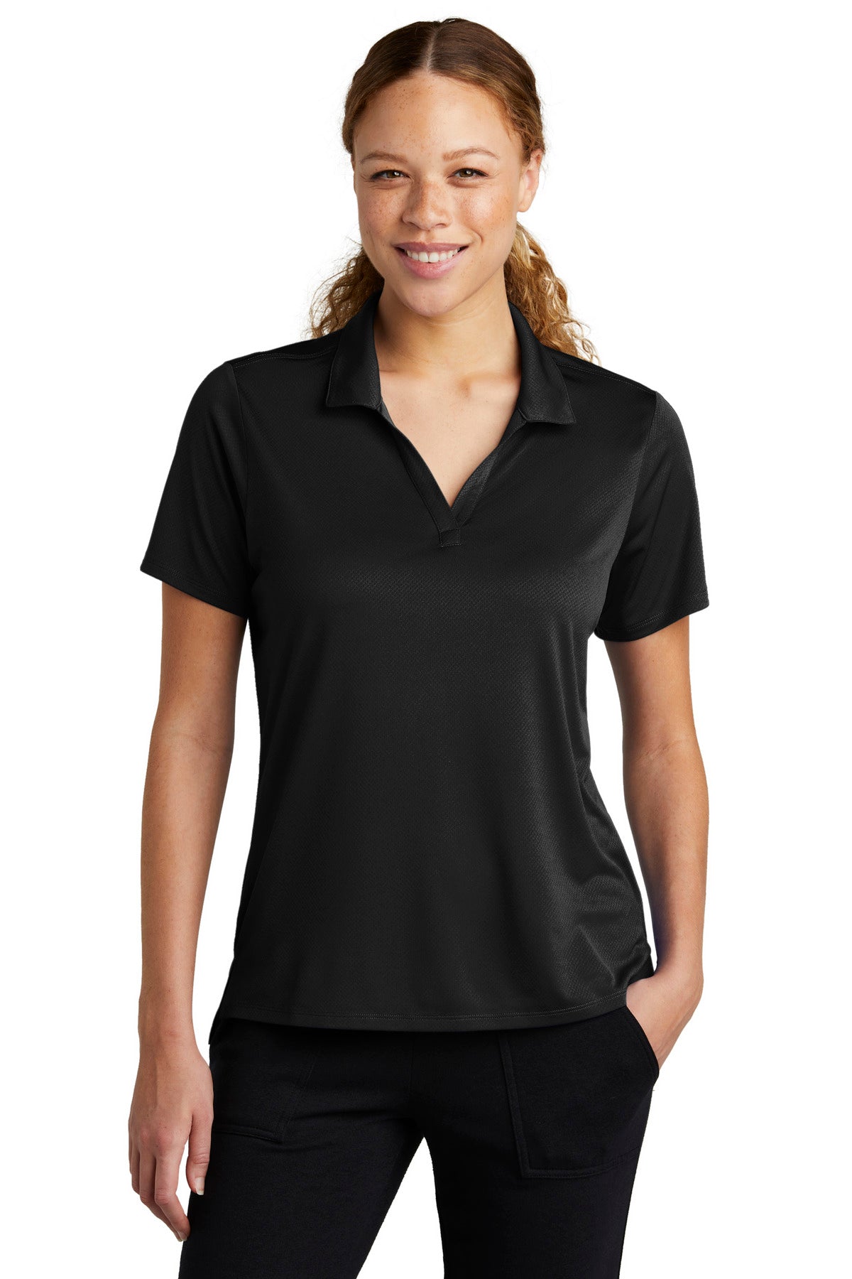 Sport-Tek- Sport-Tek® Women's Sideline Polo LST535-Medtech- 1