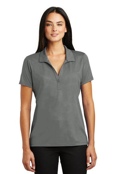 Sport-Tek- Sport-Tek® Women's Embossed PosiCharge® Tough Polo®. LST630-Medtech- 2