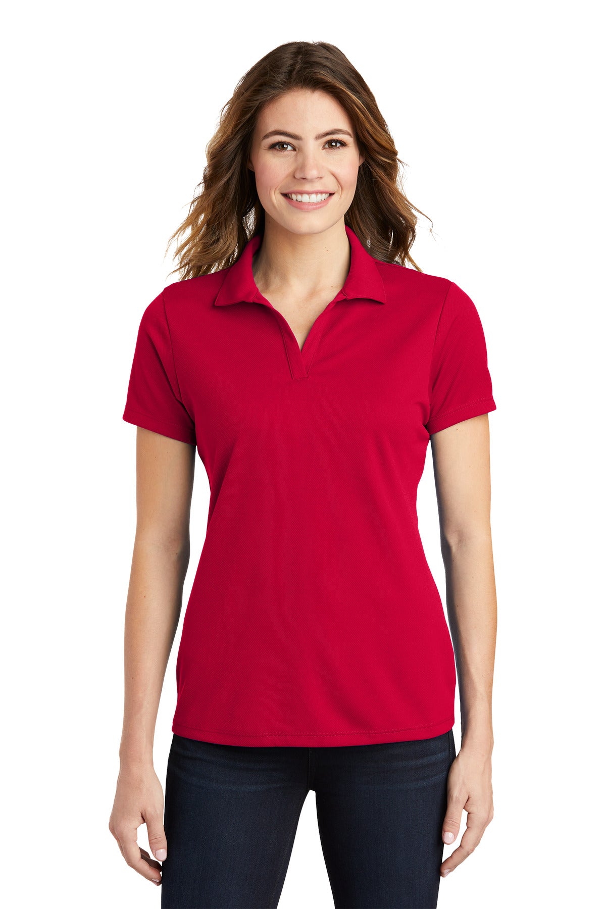 Sport-Tek- Sport-Tek® Women's PosiCharge® RacerMesh® Polo. LST640-Medtech- 7