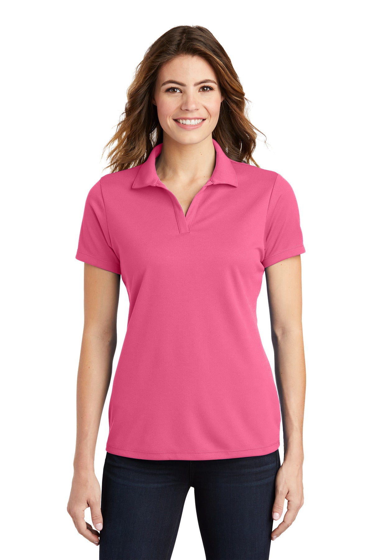 Sport-Tek- Sport-Tek® Women's PosiCharge® RacerMesh® Polo. LST640-Medtech- 2