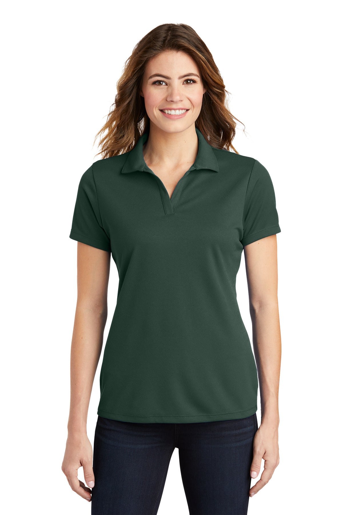 Sport-Tek- Sport-Tek® Women's PosiCharge® RacerMesh® Polo. LST640-Medtech- 4