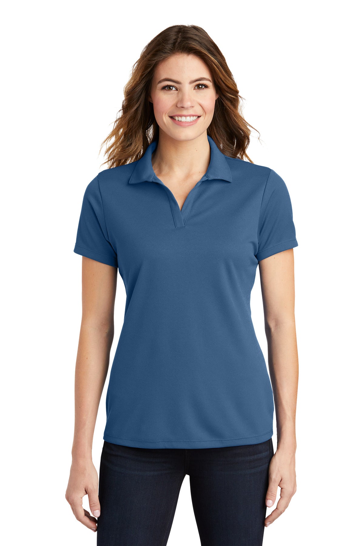 Sport-Tek- Sport-Tek® Women's PosiCharge® RacerMesh® Polo. LST640-Medtech- 5