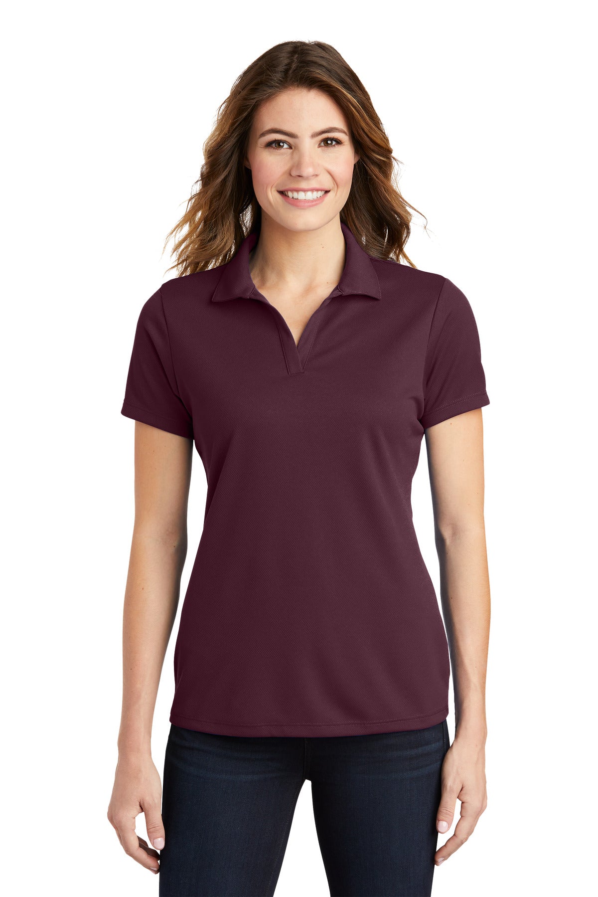 Sport-Tek- Sport-Tek® Women's PosiCharge® RacerMesh® Polo. LST640-Medtech- 11