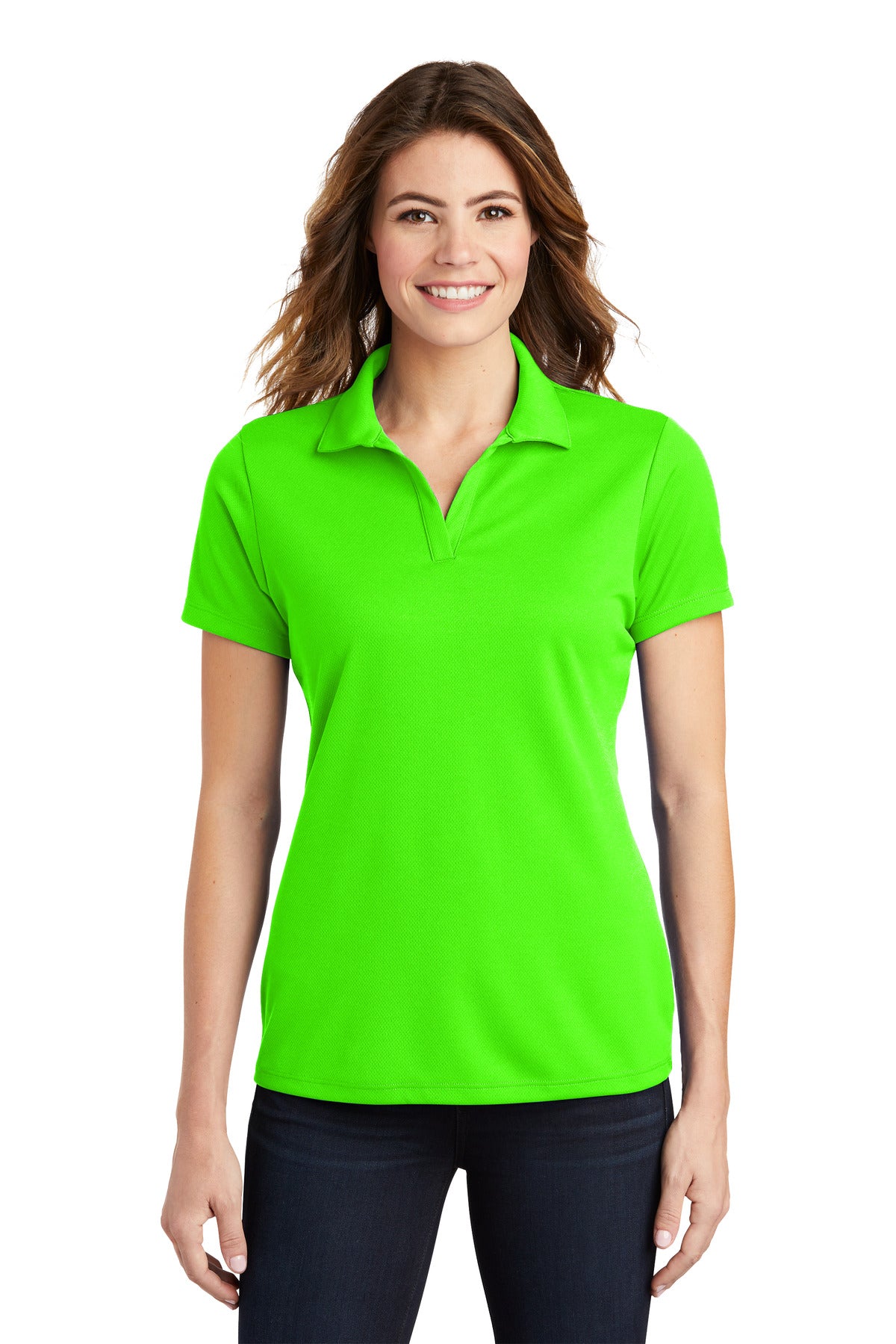 Sport-Tek- Sport-Tek® Women's PosiCharge® RacerMesh® Polo. LST640-Medtech- 12