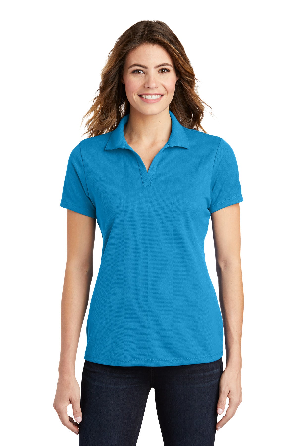 Sport-Tek- Sport-Tek® Women's PosiCharge® RacerMesh® Polo. LST640-Medtech- 13