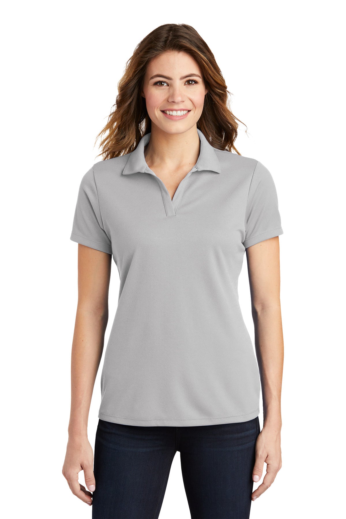 Sport-Tek- Sport-Tek® Women's PosiCharge® RacerMesh® Polo. LST640-Medtech- 15