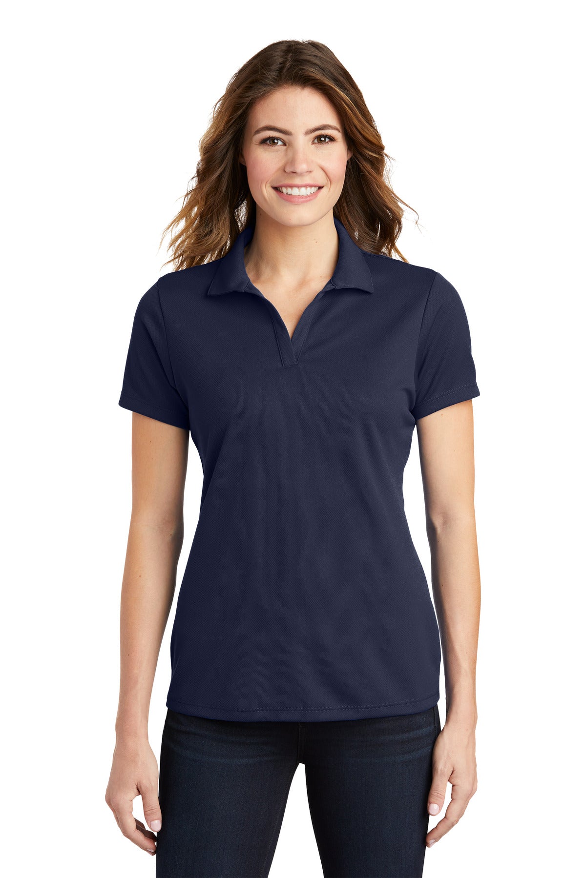 Sport-Tek- Sport-Tek® Women's PosiCharge® RacerMesh® Polo. LST640-Medtech- 16