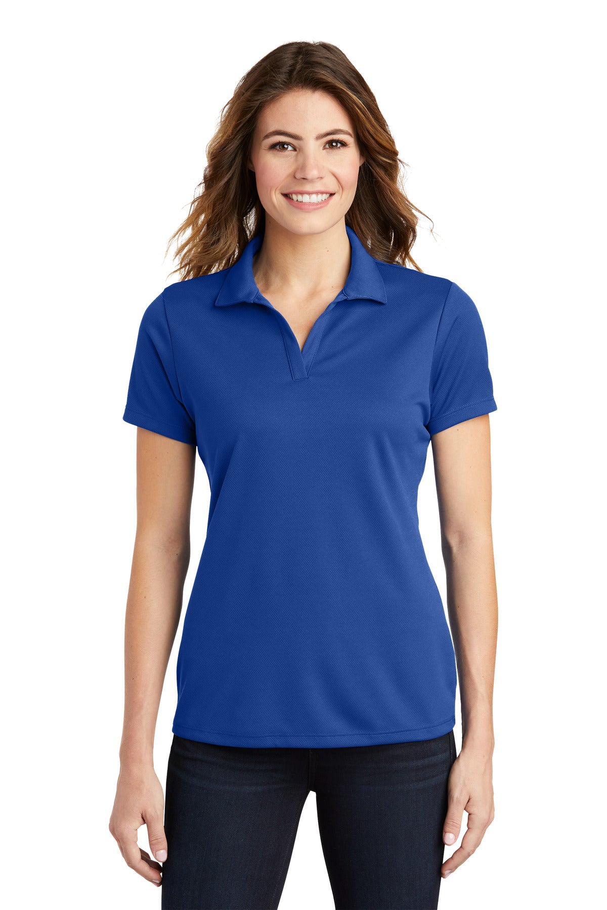 Sport-Tek- Sport-Tek® Women's PosiCharge® RacerMesh® Polo. LST640-Medtech- 18