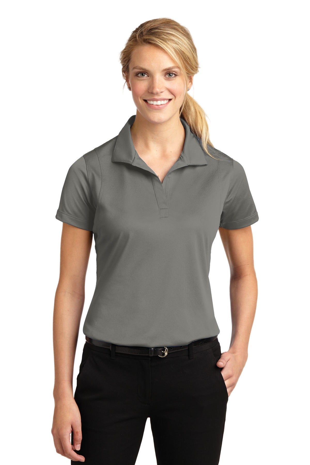 Sport-Tek- Sport-Tek® Women's Micropique Sport-Wick® Polo. LST650-Medtech- 7