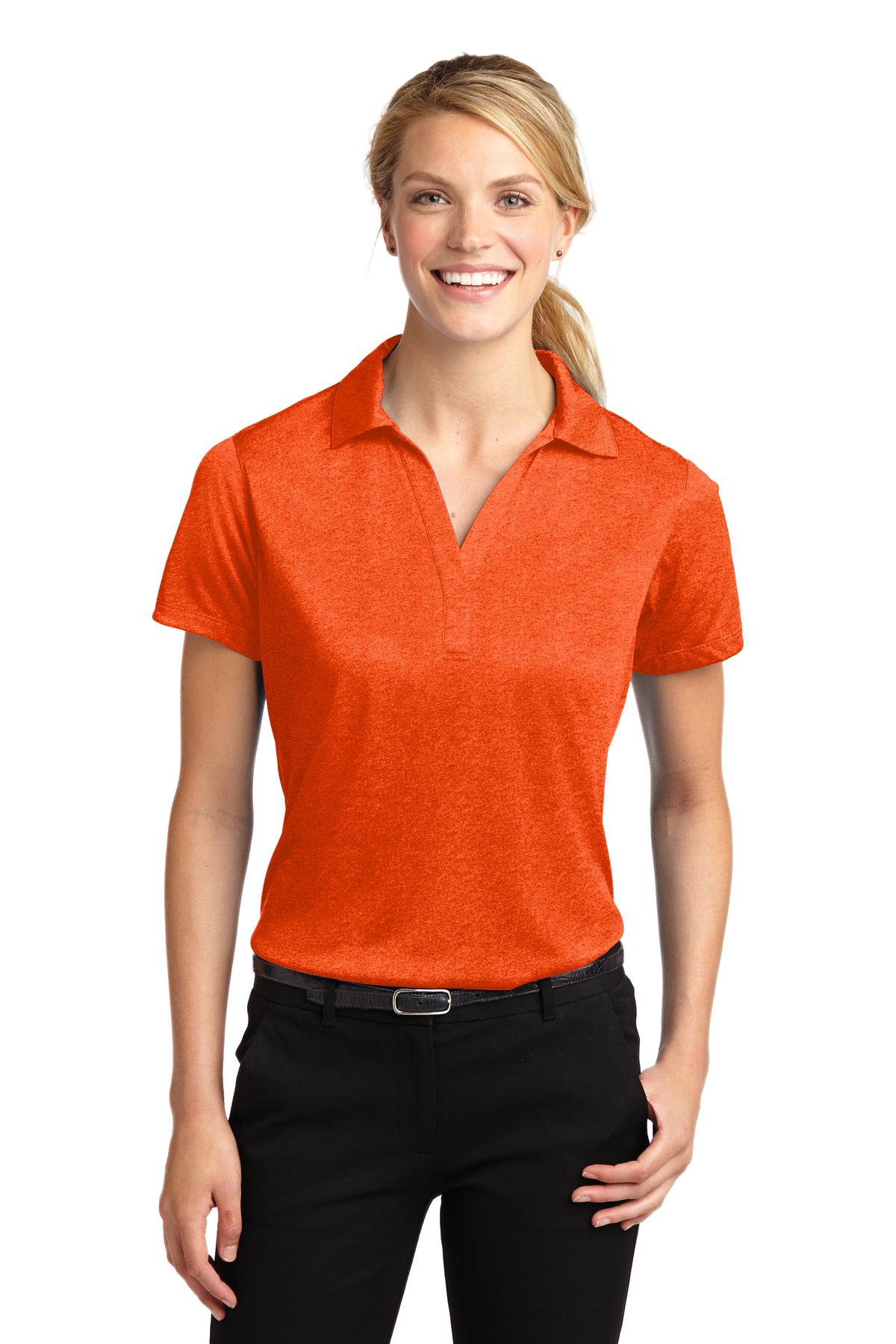 Sport-Tek- Sport-Tek® Women's Heather Contender™ Polo. LST660-Medtech- 3