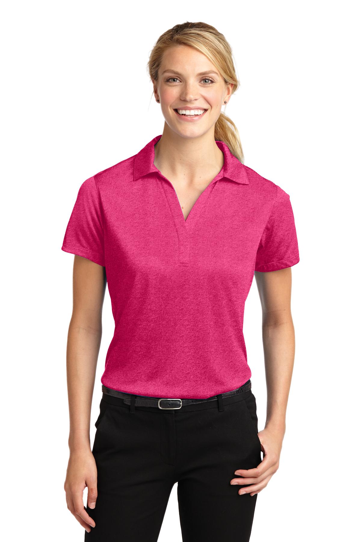 Sport-Tek- Sport-Tek® Women's Heather Contender™ Polo. LST660-Medtech- 6